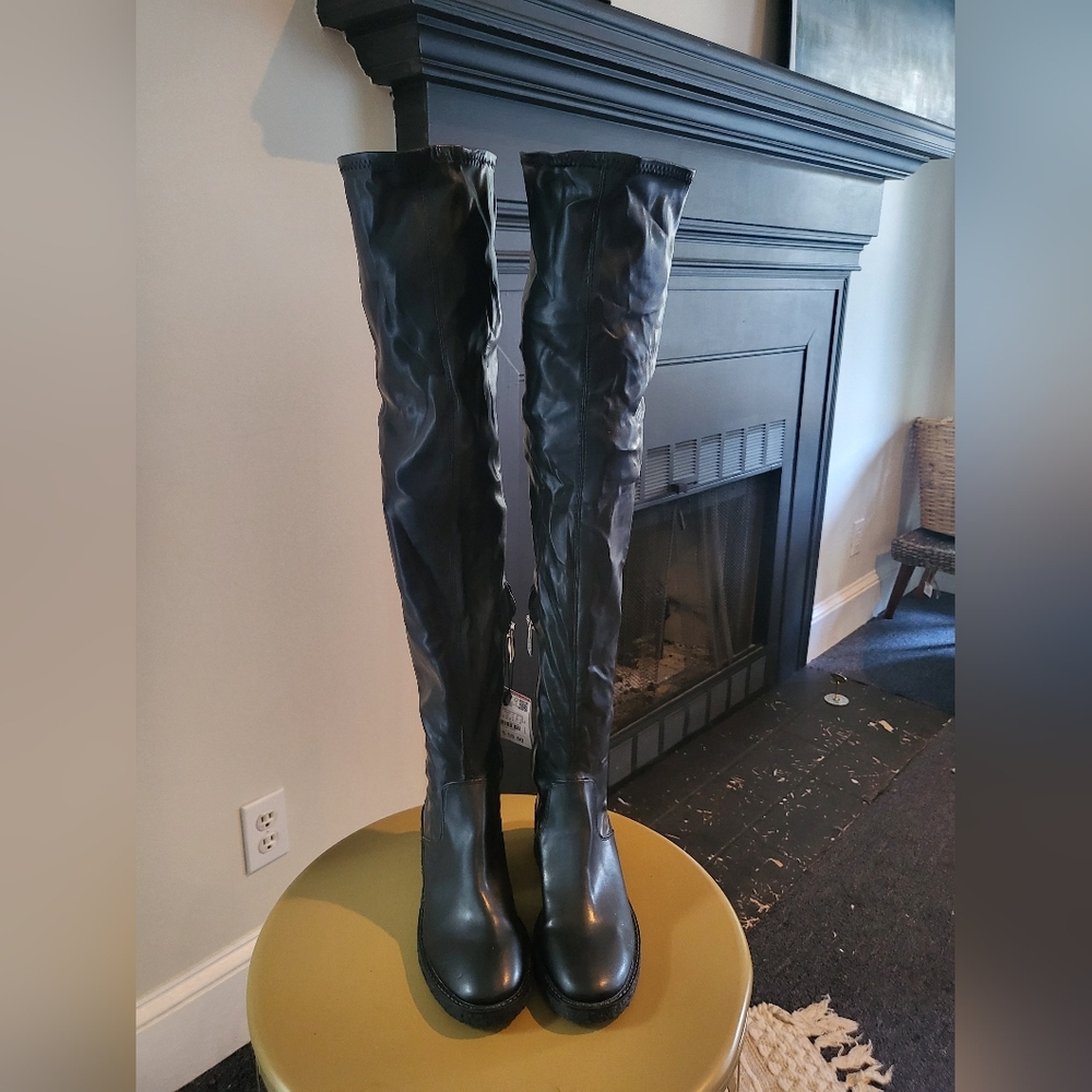 Zara over the knee boot NWT